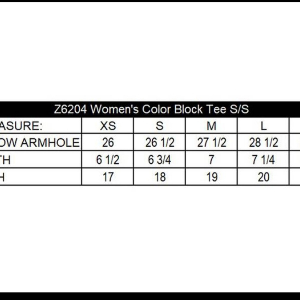 Women's Active Color Block T-Sh - Picture 5 of 5